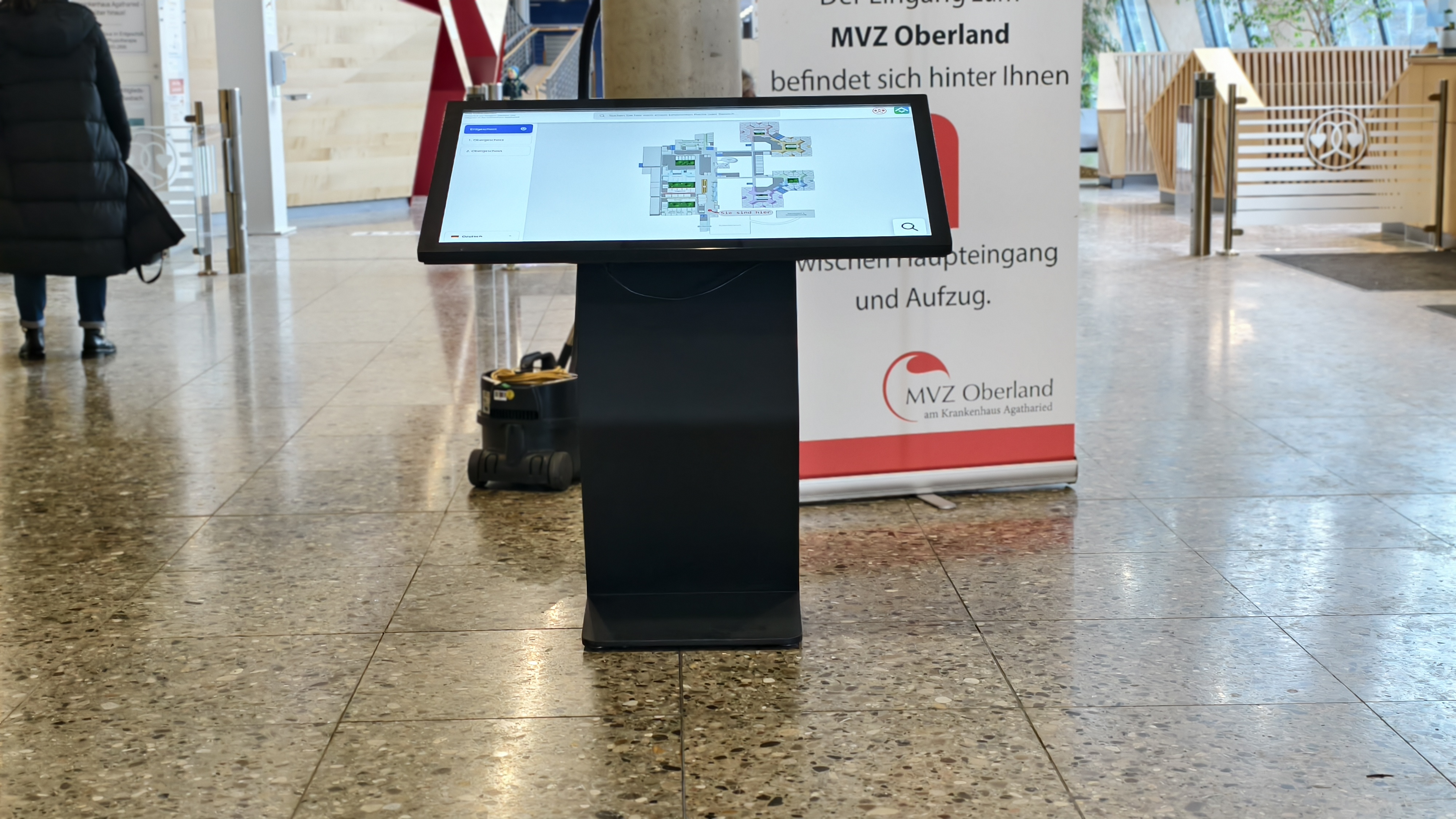 Krankenhaus Agatharied – Gebäudenavi Kiosk